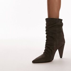 NIB TOPSHOP SUEDE ANKLE BOOTS😍